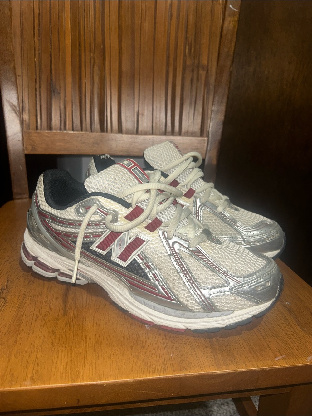 New Balance 1906R Silver Classic Crimson- Men’s sz 11
